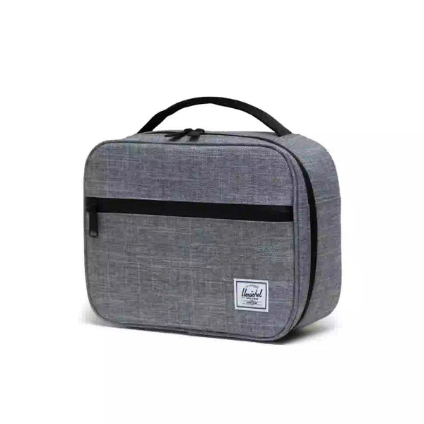 Pop Quiz Lunch Box in Raven Crosshatch