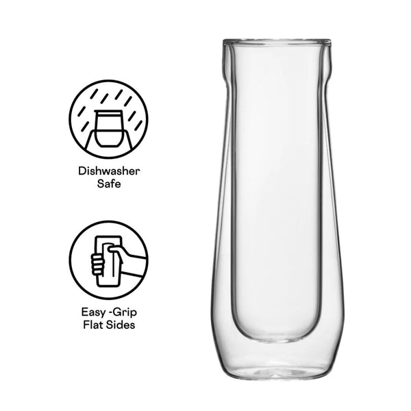 Corkcicle Stemless Flute Glasses (Set of 2) – HighlandSide