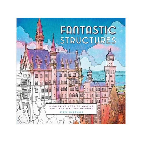 Good Neighbour Raincoast Fantastic Structures Coloring Book