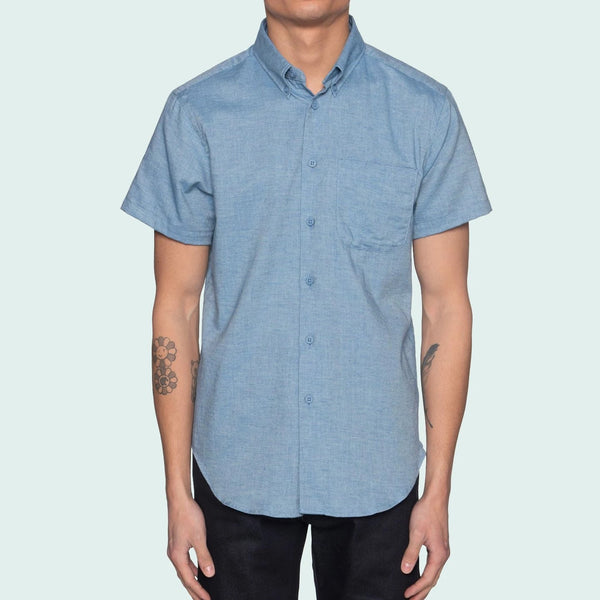 Naked & Famous Denim - Easy Shirt - Organic Cotton Twill - Black