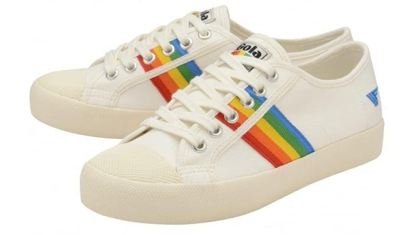 Gola rainbow 2025 stripe sneakers