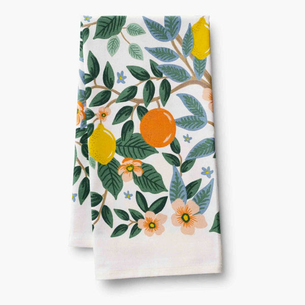 Good Neighbour Rifle Paper Co Tea Towel Citrus Grove