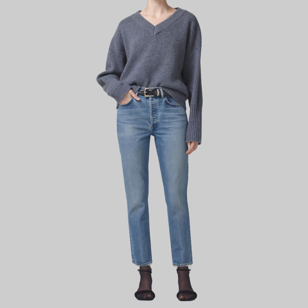 Eco Jolene Ultra High-Rise Straight Jeans