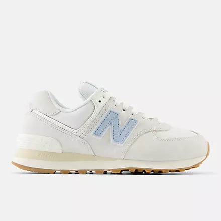 Good Neighbour New Balance 574 Sneaker Reflection Light Chrome Blue