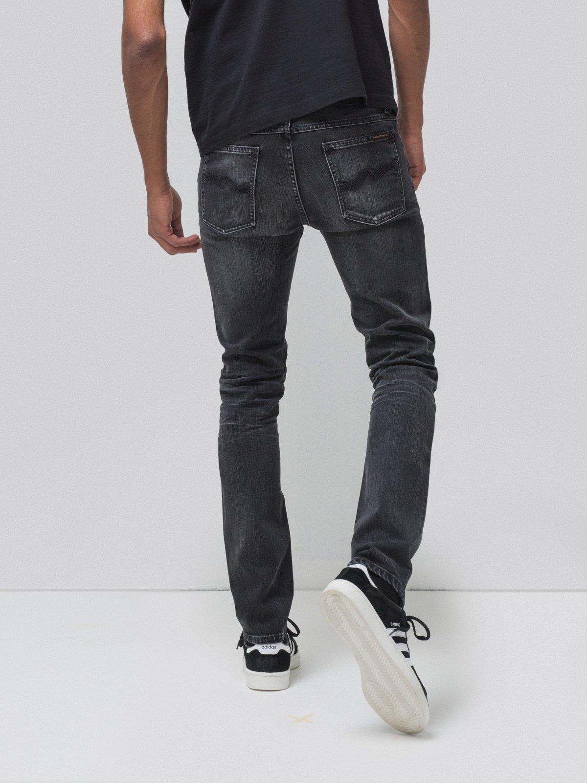 Nudie jeans lean dean mono sale grey