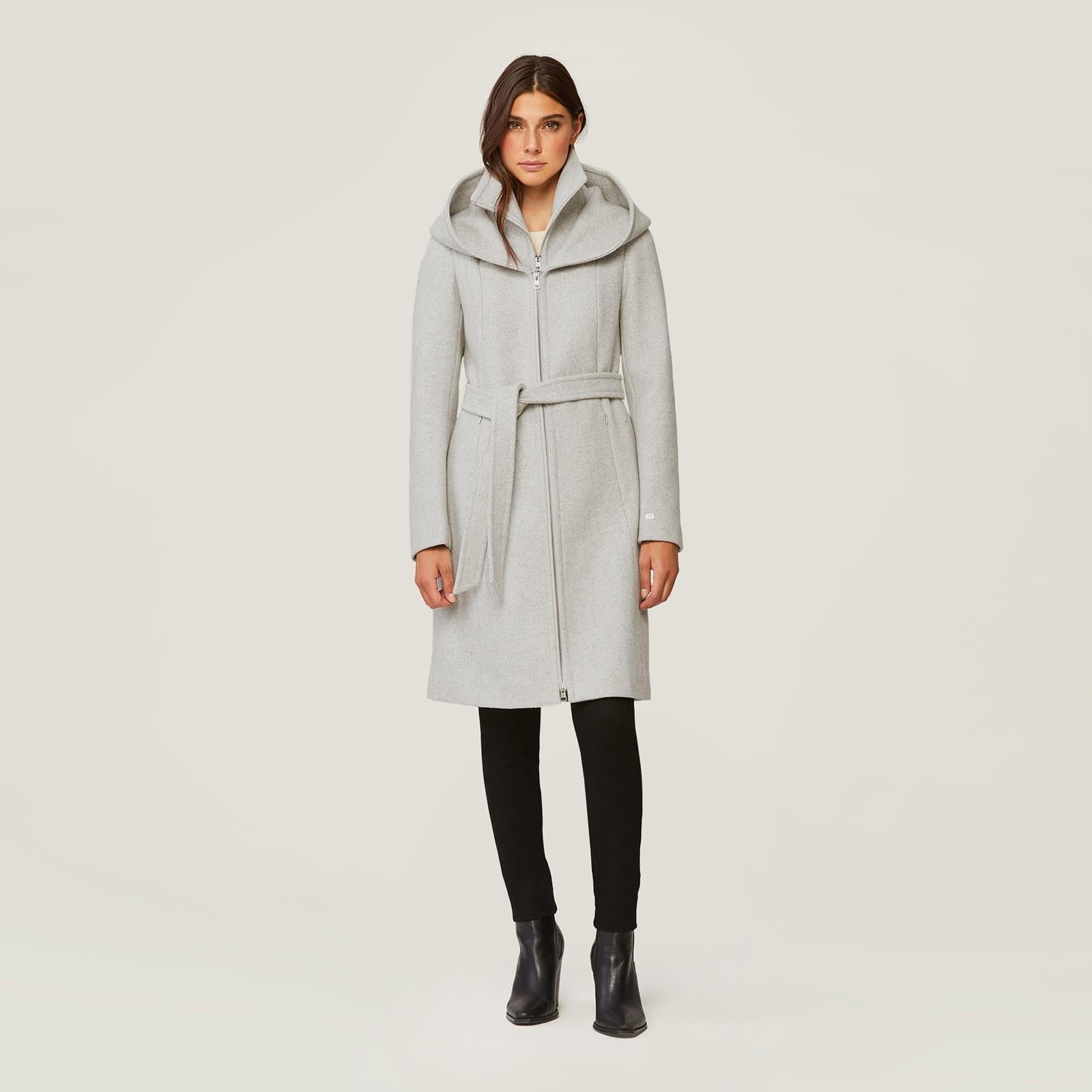 Soia and kyo on sale hooded wool coat