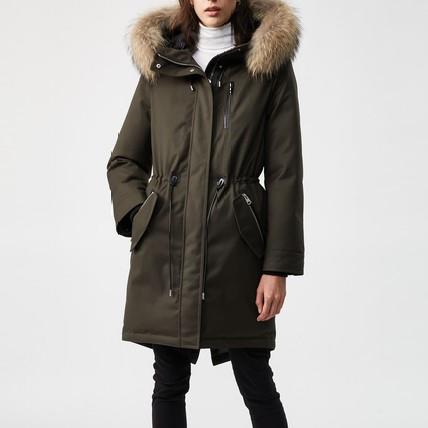 Good Neighbour Mackage Rena Down Parka Army